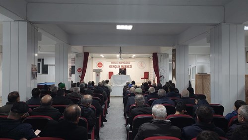 Kaymakamımız “Sırat-ı Müstakime Yolculuk” Konulu Konferansa Katıldı.