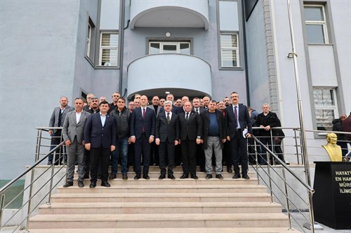 İlçemizde Sayın Valimiz Rahmi DOĞAN Başkanlığında Muhtarlar Toplantısı Yapıldı.